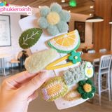  Bộ kẹp tóc đủ màu cute K37 – Dễ thương, nhiều mẫu, dùng mỗi ngày 