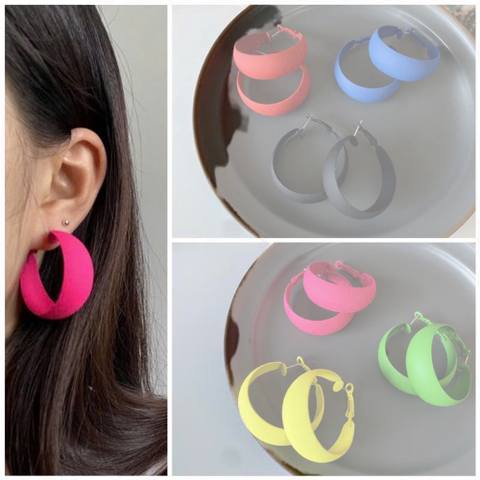  Bông tai TBB01 – Bông tai màu pastel năng động, cá tính 