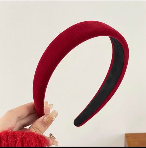  [nhiều màu] Cài tóc bọc vải nhựa cứng Handmade bản lớn C8 