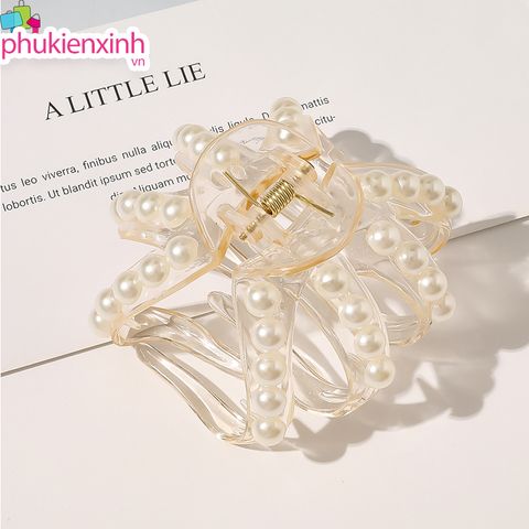  [34 kiểu] KẸP TÓC NHỰA ĐÍNH HẠT NHỎ K09 – NHẸ NHÀNG MÀ VẪN TINH TẾ 