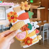  Bộ kẹp tóc đủ màu cute K37 – Dễ thương, nhiều mẫu, dùng mỗi ngày 