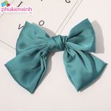  ✨ Kẹp Tóc Nơ 16cm K03 – Bộ 13 Màu Hot Trend ✨ 