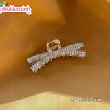  [10 kiểu] Kẹp kim loại mạ vàng K32 