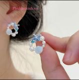  Bông Tai Hoa Ngọc Trai TB0390 – Nàng Thơ Dịu Dàng, Tỏa Sáng Mọi Ánh Nhìn ✨ 