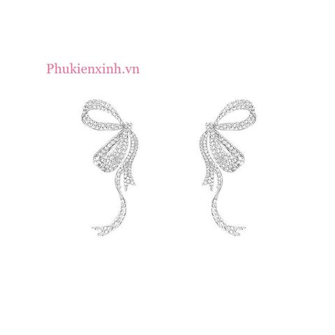  Bông Tai Nơ Lớn TBN201 – Duyên Dáng Và Sang Trọng 