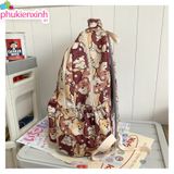  Ba Lô Gấu Mèo Kẹo Ngọt BL025 – Dễ Thương Ngất Ngây, Nhìn Là Mê ✨ 