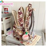  Ba Lô Gấu Mèo Kẹo Ngọt BL025 – Dễ Thương Ngất Ngây, Nhìn Là Mê ✨ 