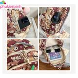  Ba Lô Gấu Mèo Kẹo Ngọt BL025 – Dễ Thương Ngất Ngây, Nhìn Là Mê ✨ 