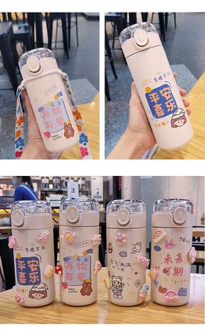  ✨ Bình giữ nhiệt LN014 Inox 304 – Dễ thương 