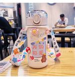  ✨ Bình giữ nhiệt LN014 Inox 304 – Dễ thương 