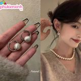  ⭐ BÔNG TAI TB293 – HẠT NGỌC TITAN 