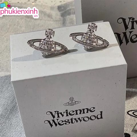  Bông Tai TB362 – “Galaxy Shine” ✨ | Thiết Kế Quả Địa Cầu Lấp Lánh 