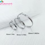  Bông Tai Tròn TB384 – Cổ Điển Tinh Tế, Dễ Phối Mọi Outfit 