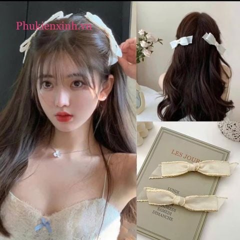  Kẹp tóc nơ TK0102 