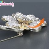  Cài Áo Hoa Nghệ Thuật AC03 – Sang Trọng, Tinh Tế 