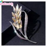  Cài Áo AC029 – “Ánh Lúa Vàng” | Thanh lịch – Sang trọng – Dễ phối đồ 