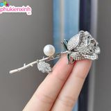  ✨ CÀI ÁO HOA HỒNG NGỌC TRAI AC036 