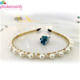  Cài tóc nhựa C15 – Sang nhẹ hạt ngọc, nữ tính, dễ phối đồ 