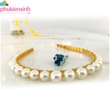  Cài tóc nhựa C15 – Sang nhẹ hạt ngọc, nữ tính, dễ phối đồ 