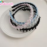  Cài Tóc Ngọc Trai C40 – Băng Đô Ngọc Xinh Xắn, Nữ Tính, Tôn Gương Mặt 