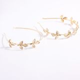  Cài tóc hoa kim loại mạ vàng C6 – Thanh lịch, nhẹ nhàng, tôn nhan sắc 