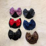  Kẹp tóc có lưới trùm C00990 – Giữ tóc gọn gàng, xinh xắn mọi lúc! 