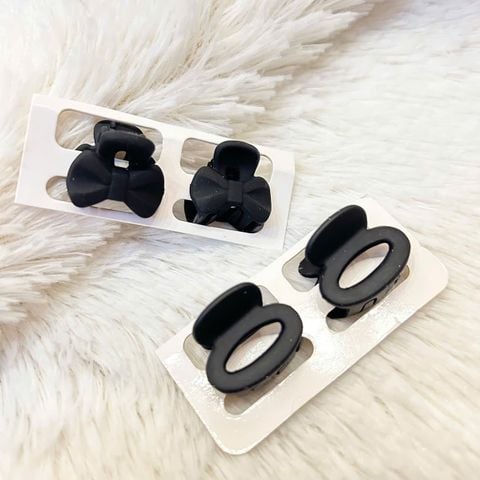  [10 màu] Kẹp nhựa mini 2cm K21 