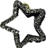  ⭐ KẸP TÓC NGÔI SAO PHA LÊ SK098 – TỎA SÁNG MỌI PHONG CÁCH ✨ 