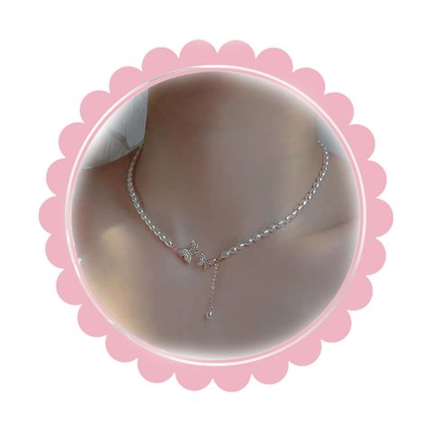  Dây chuyền mặt bướm mạ DC12 