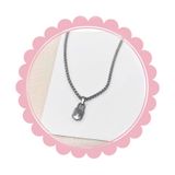  Dây chuyền DC241 – Dây chuyền Titan mặt khóa độc đáo, phong cách unisex, bền đẹp và cá tính 