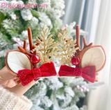  Kẹp tóc noel K91 – nhỏ xinh, siêu cưng, siêu hợp vibe Giáng Sinh ✨ 
