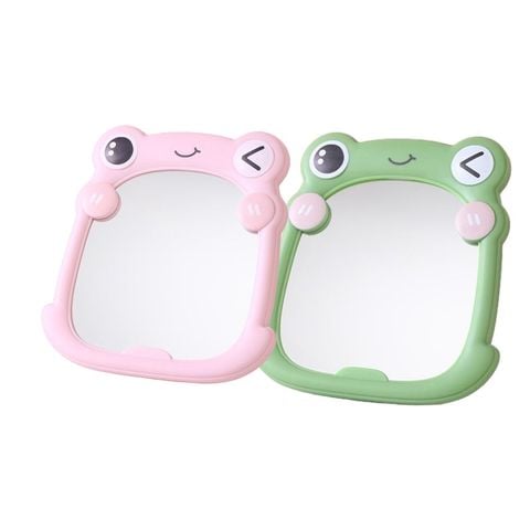  Gương Để Bàn Gập Gọn MG17 – Gương Trang Điểm Mini Dễ Thương Hai Màu Pastel 