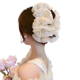  Kẹp Tóc Bèo Hạt Châu KTB03 – Nàng Tiểu Thư Sang Chảnh 