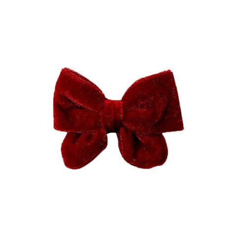  [5 màu] Kẹp tóc nơ mini 8 x 5.5cm K07 