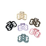  Kẹp Tóc Bướm Nhựa Mờ K259 – Nhẹ, Bám Chắc, Nâng Tông Thời Trang Hàng Ngày ✨ 