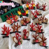  Kẹp tóc noel K91 – nhỏ xinh, siêu cưng, siêu hợp vibe Giáng Sinh ✨ 