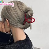  Kẹp Tóc K325 – Kẹp Càng Cua Bản Vuông Siêu Chắc, Sang Chảnh Chuẩn Style Hàn 