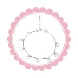  Lắc Tay & Lắc Chân LCT108 – Mạ Bạc Sao Bi Lấp Lánh, Phụ Kiện Nữ Dễ Thương 