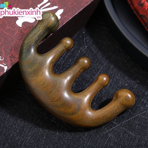  ✨ Lược gỗ KL08 – Lược massage gỗ tự nhiên chống rụng tóc ✨ 