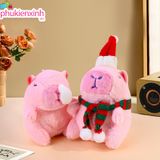  Móc khóa Capybara Noel MK77 