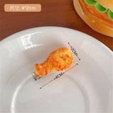  Kẹp Tóc K288 – Kẹp Mini Hình Đồ Ăn Cute, 6 Mẫu Siêu Dễ Thương Cho Bé 