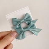  Kẹp tóc nơ vải form dày K25 – Xinh xắn, đa màu, kẹp chắc tóc 