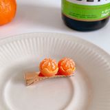  Kẹp Tóc K288 – Kẹp Mini Hình Đồ Ăn Cute, 6 Mẫu Siêu Dễ Thương Cho Bé 