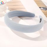  [nhiều màu] Cài tóc bọc vải nhựa cứng Handmade bản lớn C8 