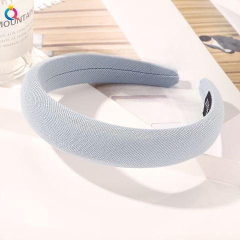  [nhiều màu] Cài tóc bọc vải nhựa cứng Handmade bản lớn C8 