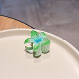  Kẹp Tóc Nhựa Hoa Sặc Sỡ K276 