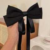  Kẹp nơ 123 Bản To 3 Màu – “Soft Bow Chic” 