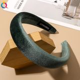  [nhiều màu] Cài tóc bọc vải nhựa cứng Handmade bản lớn C8 