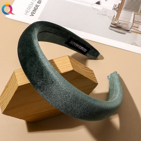  [nhiều màu] Cài tóc bọc vải nhựa cứng Handmade bản lớn C8 