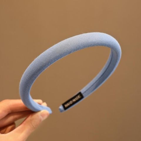  [nhiều màu] Cài tóc bọc vải nhựa cứng Handmade bản lớn C8 
